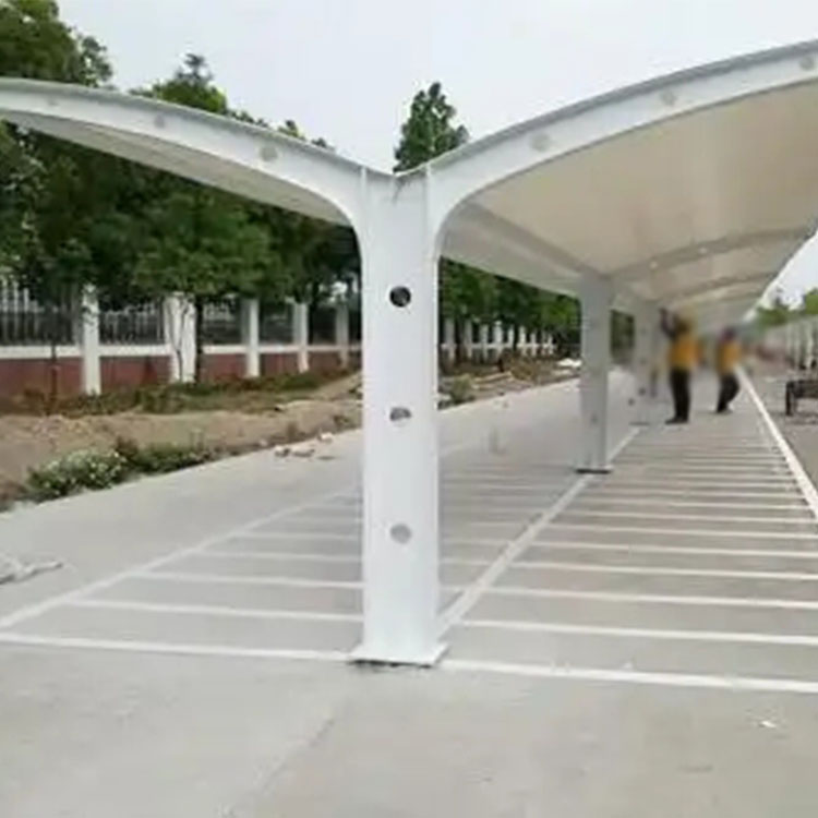 田林县膜结构电动车棚