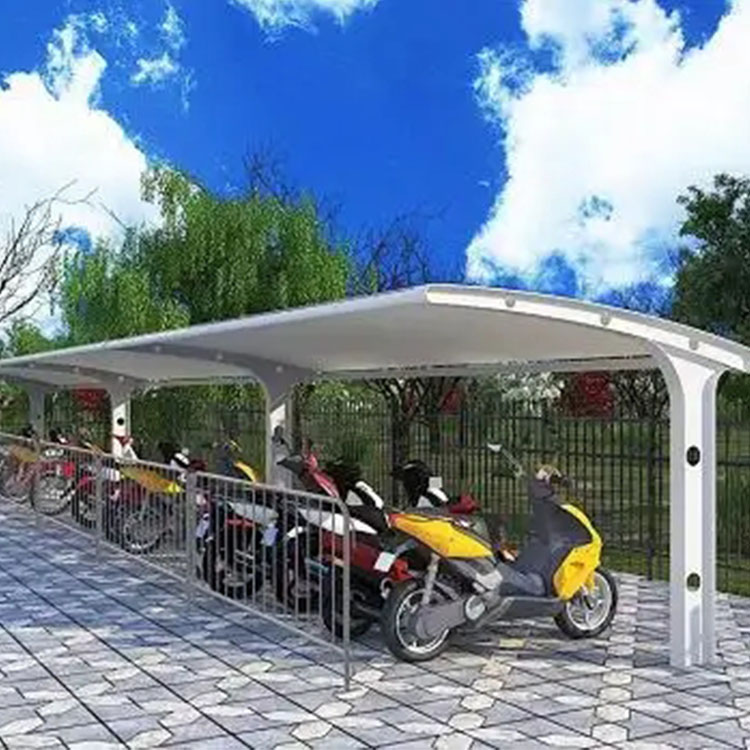 田林县膜结构电动车棚